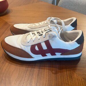 Women's Hush Puppies Sneakers - brown, black, wine, white - suede